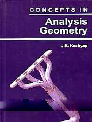 cover image of Concepts In Analysis Geometry